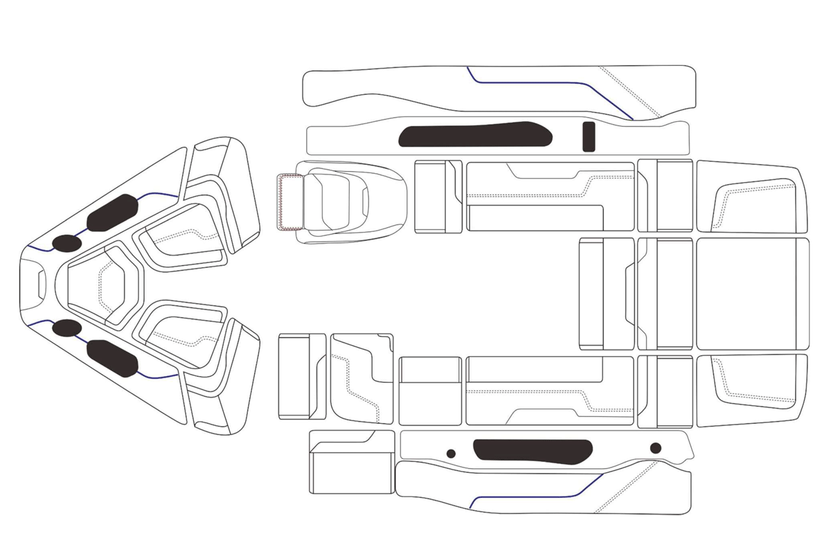 Replacement Upholstery Skin Kit – 2010 Skicraft Century