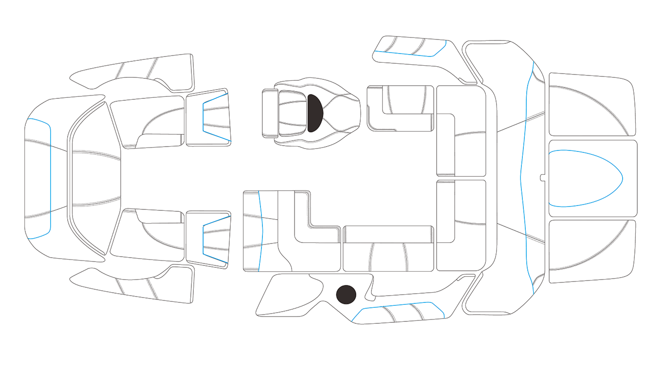 Replacement Upholstery Skin Kit – 2011 Mastercraft X2