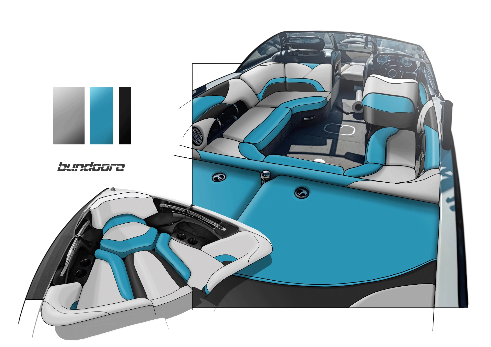 Replacement Upholstery Skin Kit – 2011 Malibu VLX Wakesetter