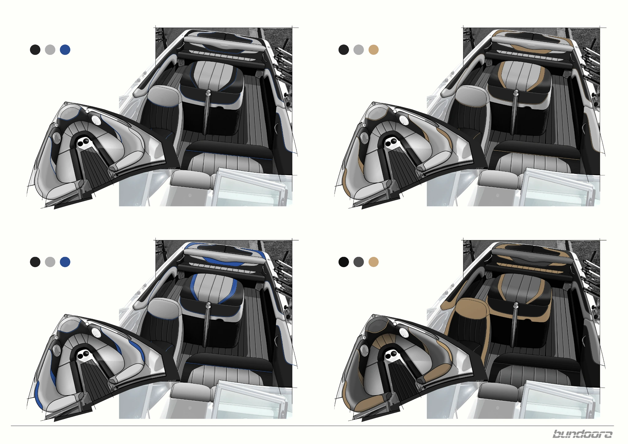 Replacement Upholstery Skin Kit – 2006 Mastercraft X7